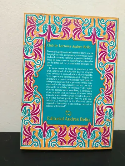 Libro 'La Rebelión de los Placeres' de Fernando Alegría - miniatura 2