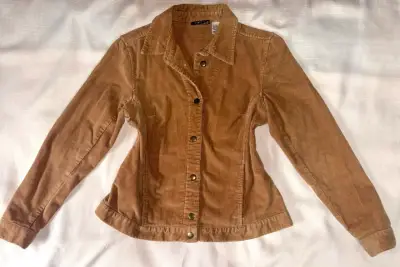 Chaqueta de cotelé para mujer - miniatura 1