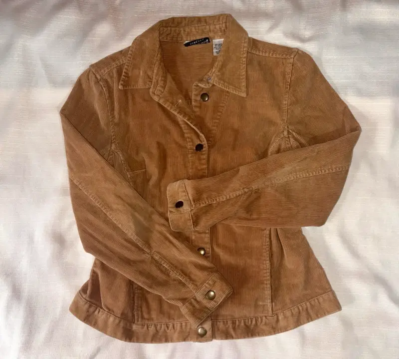 Chaqueta de cotelé para mujer - 2