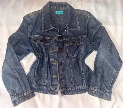 Chaqueta de mezclilla para mujer BMP talla M - miniatura 1