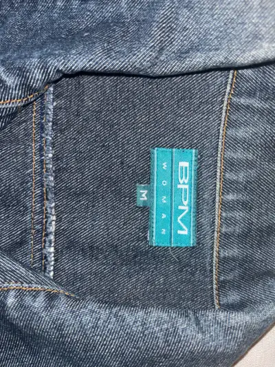 Chaqueta de mezclilla para mujer BMP talla M - miniatura 3