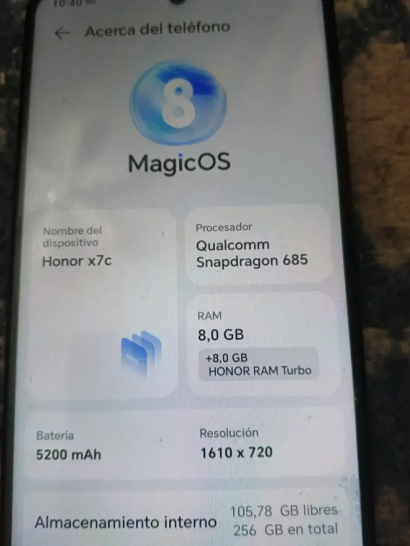 Smartphone Honor X7c - 4