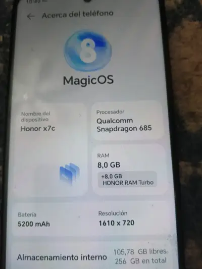 Smartphone Honor X7c - miniatura 4