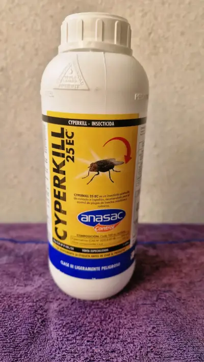 Insecticida Cyperkill 25 EC Anasac Control 1L - miniatura 1
