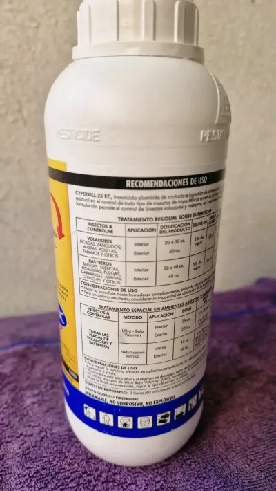 Insecticida Cyperkill 25 EC Anasac Control 1L - miniatura 3