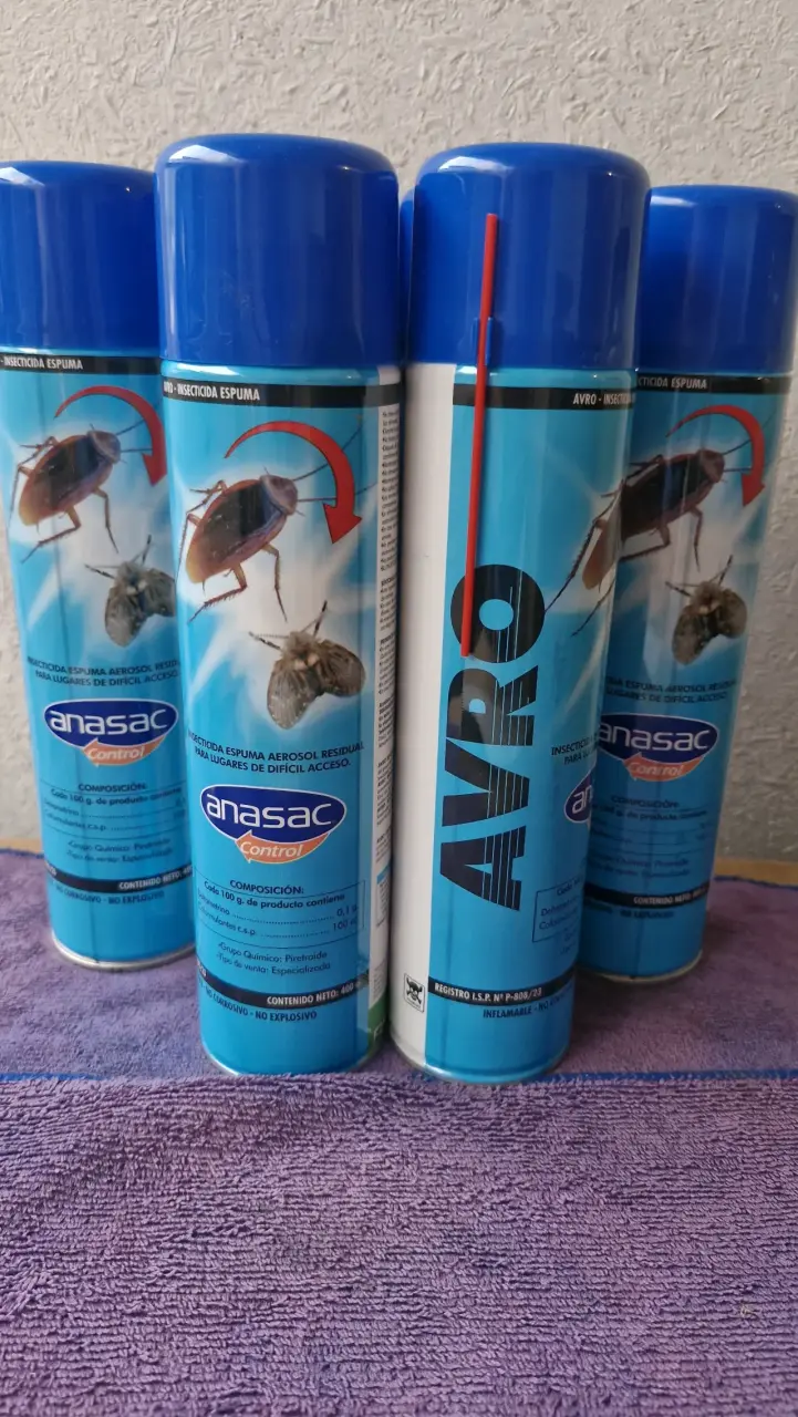 Insecticida Espuma Anasac Control 400g - 1