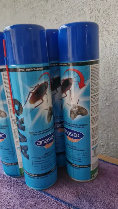 Insecticida Espuma Anasac Control 400g - miniatura 2