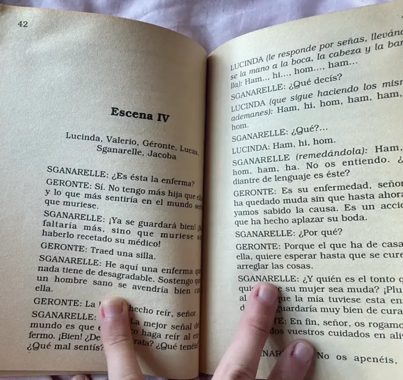 Libro Médico a Palos de Molière - 3