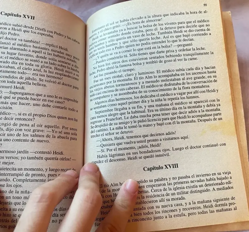 Libro Heidi de Juana Spiry en buen estado - 4