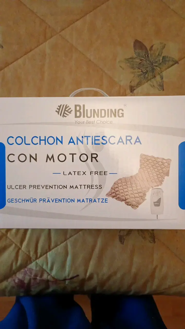 Colchón antiescaras Blunding con motor - 1