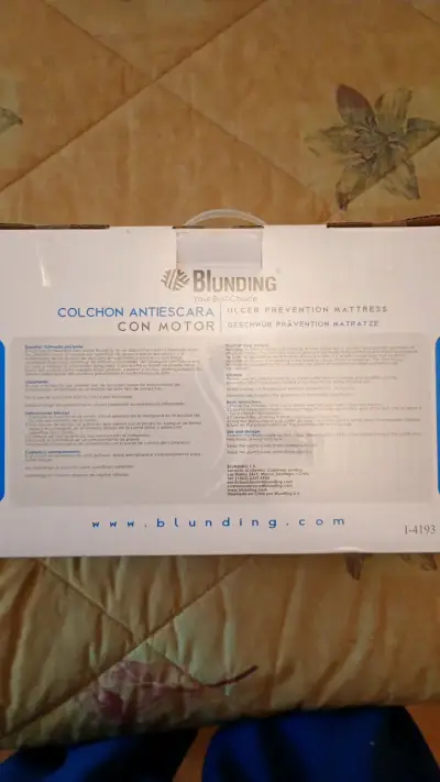 Colchón antiescaras Blunding con motor - miniatura 2