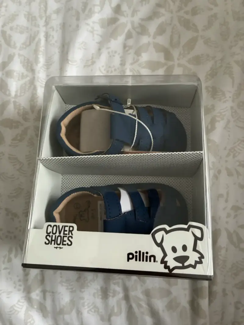 Sandalias de bebé azules Pillin para 3-6 meses - 4