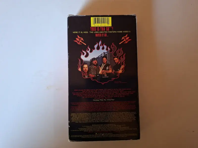 VHS Pantera 3 Watch It Go - 3