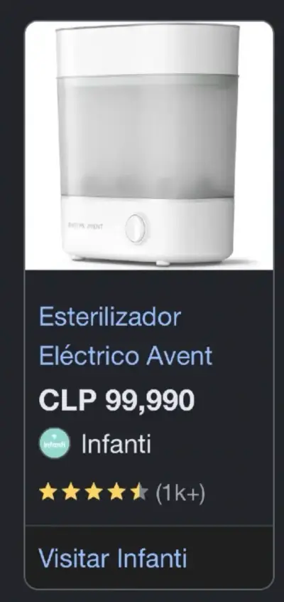 Esterilizador de biberones Philips Avent eléctrico - miniatura 5