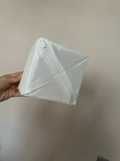 Set de organizadores de tela plegables blancos - miniatura 4