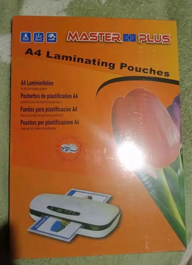 Fundas para plastificación A4 Master Plus