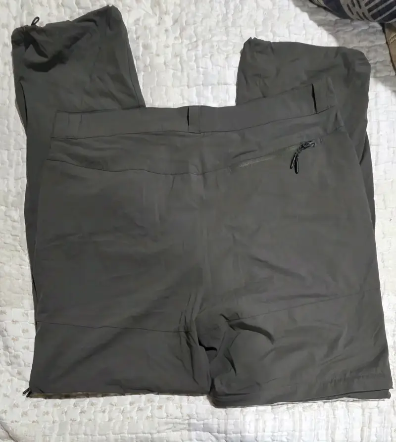 Pantalones outdoor hombre color verde - 2