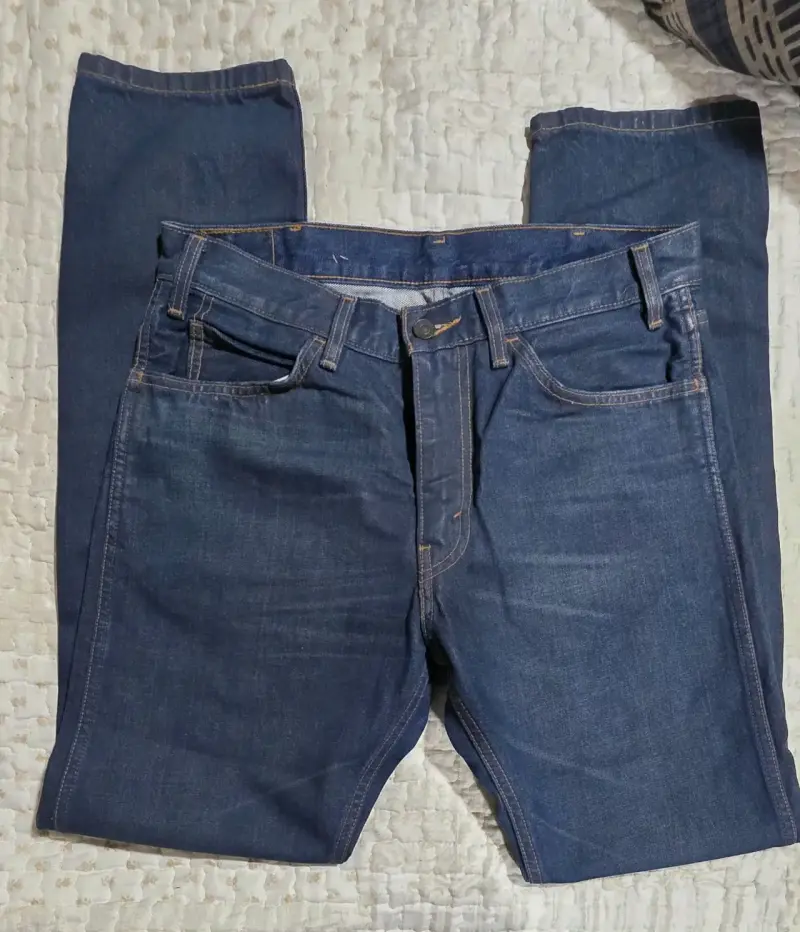 Jeans Levi's 505 clásicos azul oscuro - 2