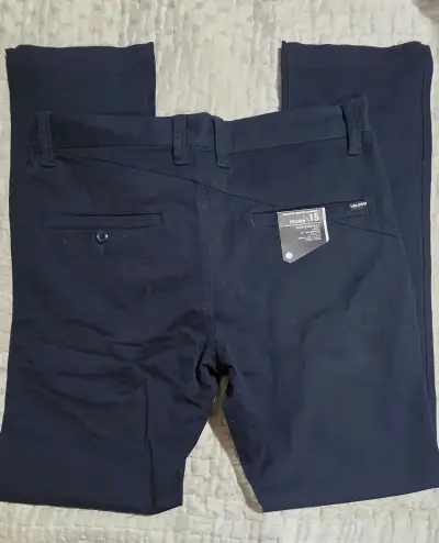 Pantalones azul marino Volcom talla 32 - miniatura 2