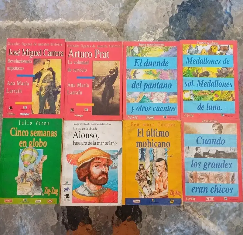 Colección de libros clásicos y de historia Zig-Zag