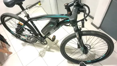 Bicicleta eléctrica Crossbike EZ1 Pro con luz LED - miniatura 2