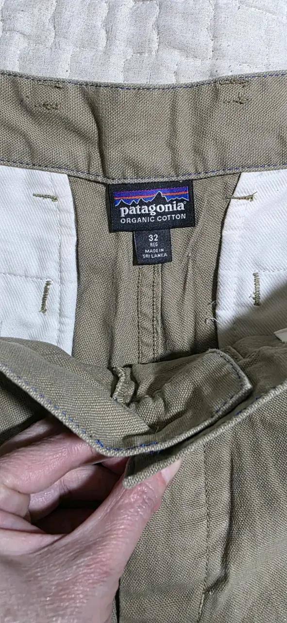 Pantalones caqui de algodón orgánico Patagonia - 2