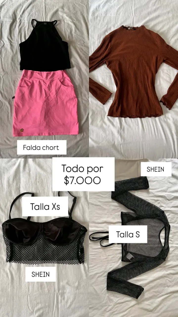 Conjunto de ropa Shein para mujer en varias tallas