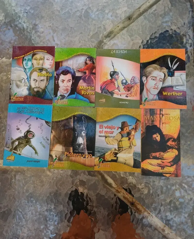 Colección de libros clásicos universales Tricahue