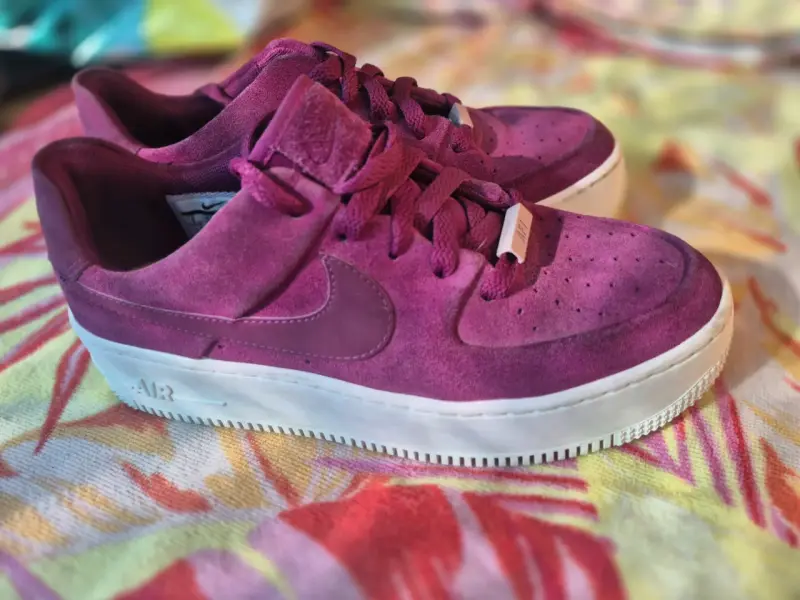 Zapatillas deportivas Nike Air Force 1 rosadas - 4