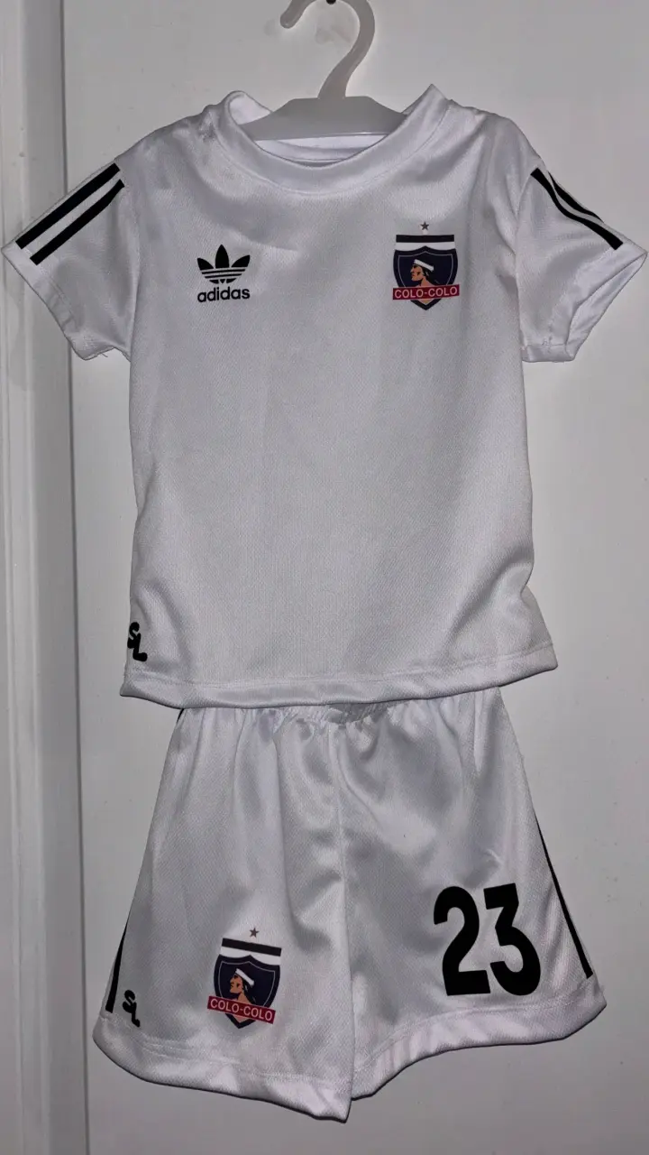 Conjunto de Niño Colo-Colo Blanco - 1