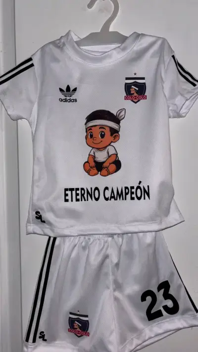 Conjunto de Niño Colo-Colo Blanco - miniatura 3