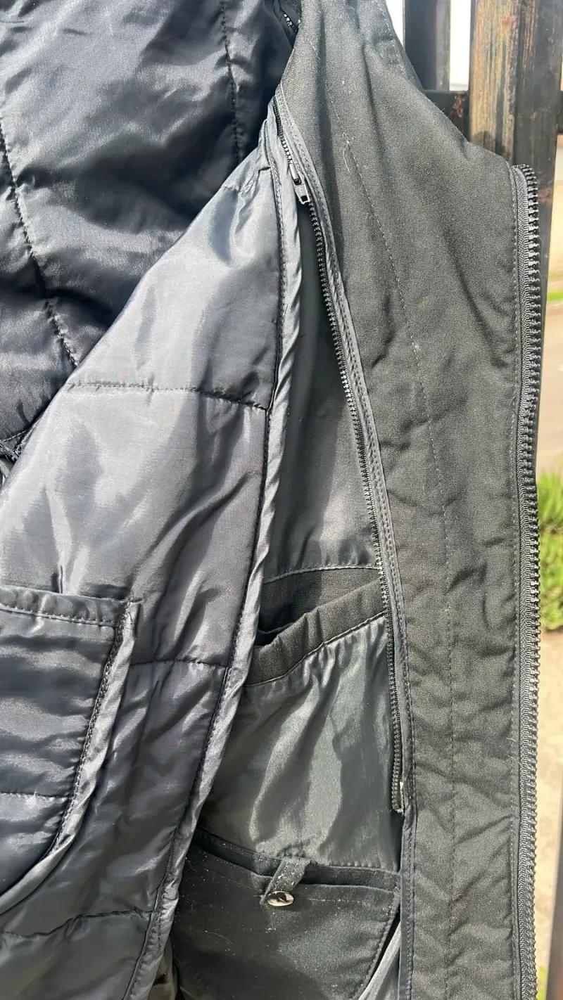 Chaqueta negra térmica de hombre - 2