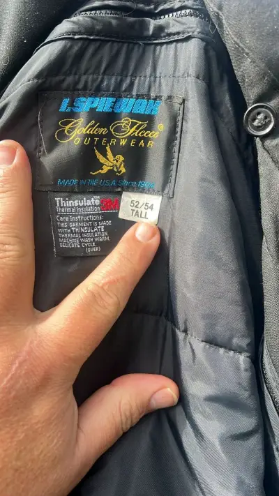 Chaqueta negra térmica de hombre - miniatura 3