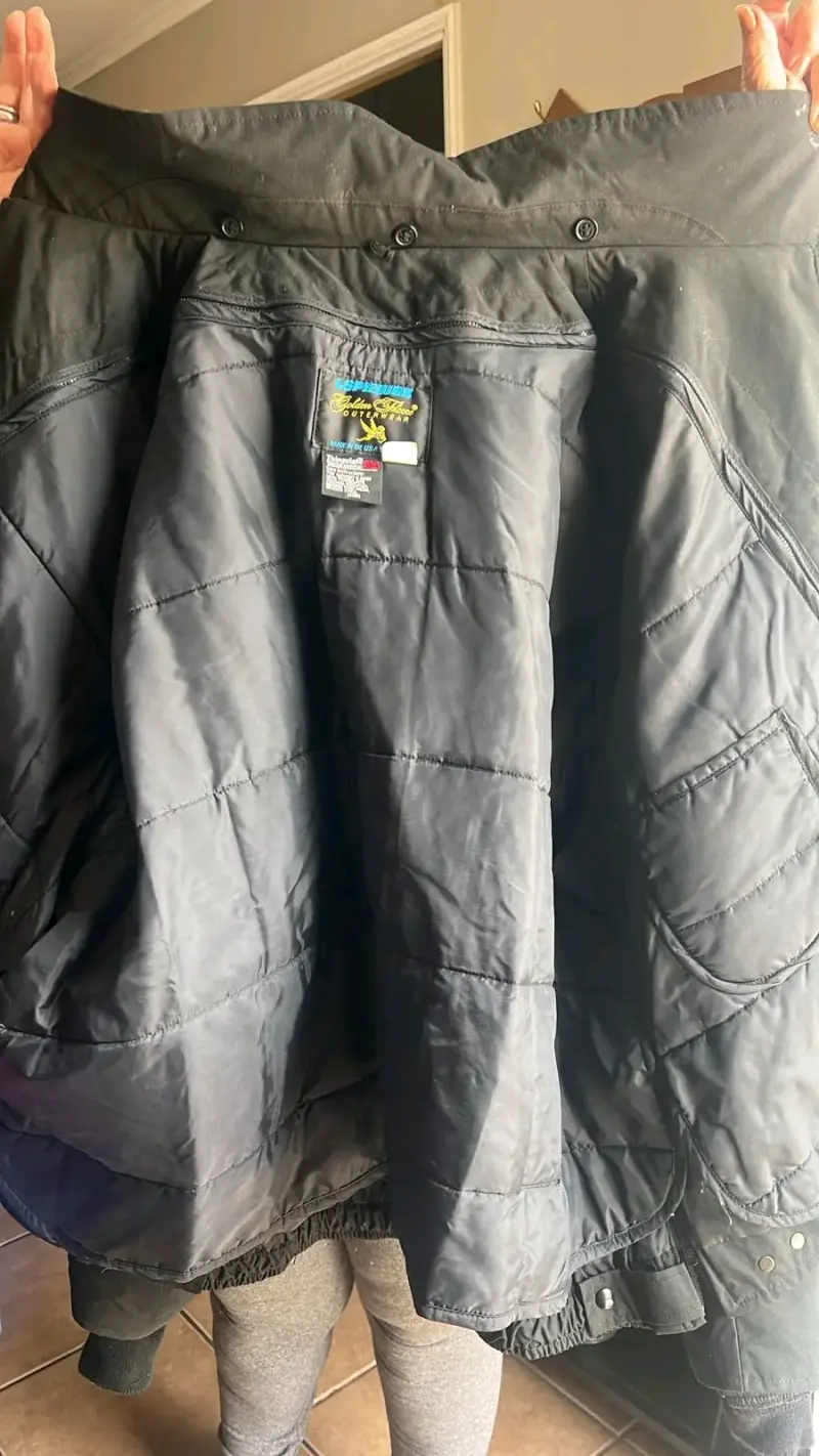 Chaqueta negra térmica de hombre - 6