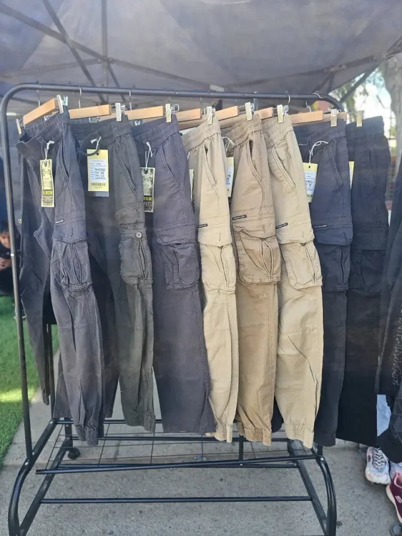 Pantalones cargo para hombre en varios colores - 4