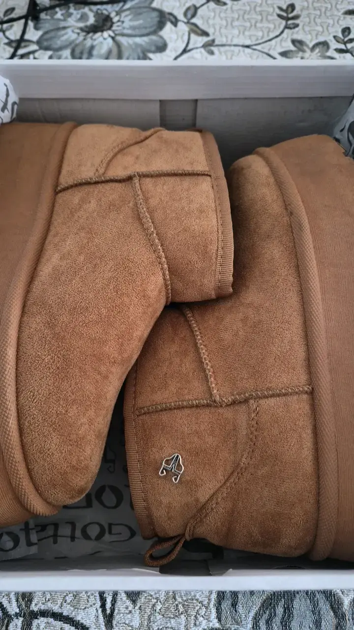 Botas de gamuza camel Gotta talla 36 - 3