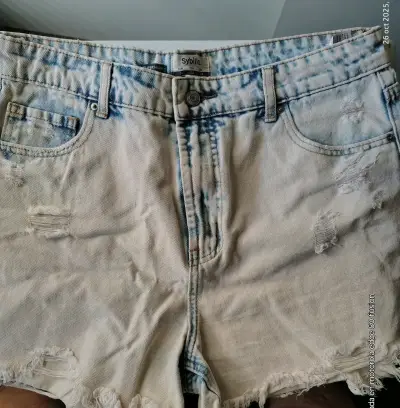 Shorts jean Super High Rise Sybilla - miniatura 1