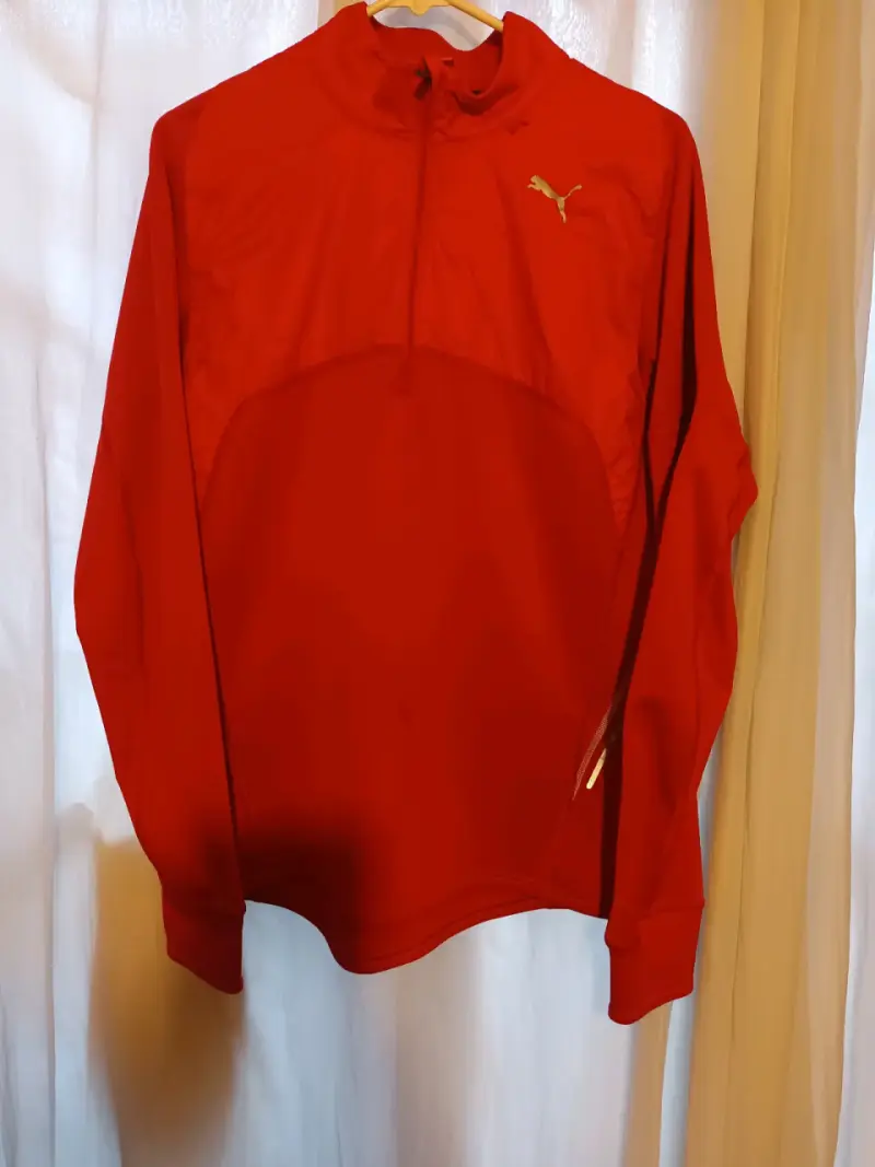 Polerón deportivo rojo Puma para hombre - 1