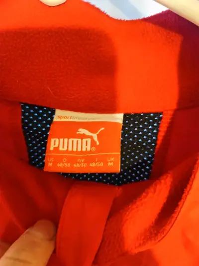 Polerón deportivo rojo Puma para hombre - miniatura 4