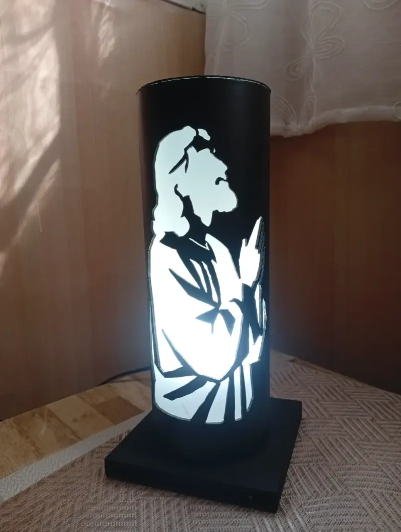 Lámpara decorativa LED con diseño de Colo-Colo - 2