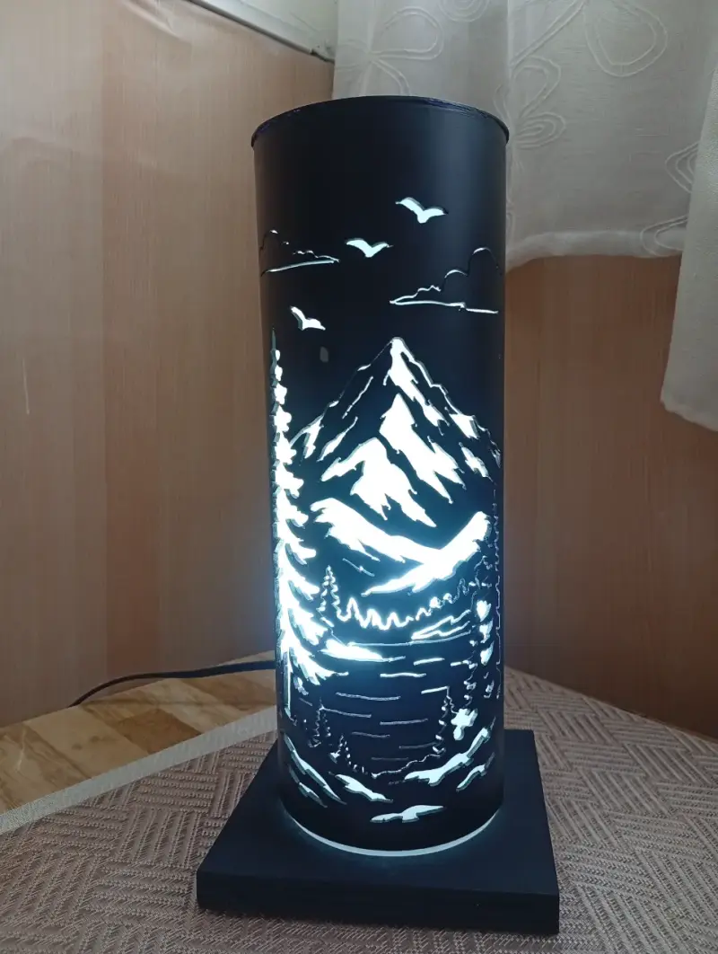 Lámpara decorativa LED con diseño de Colo-Colo - 5