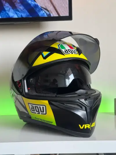 Casco de moto AGV VR46 edición especial - miniatura 1