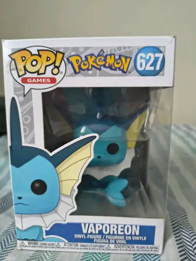Figura Funko Pop Vaporeon Pokémon 627 - miniatura 1