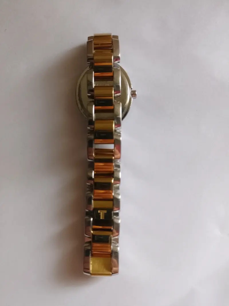 Reloj Tissot de acero inoxidable bicolor - 4
