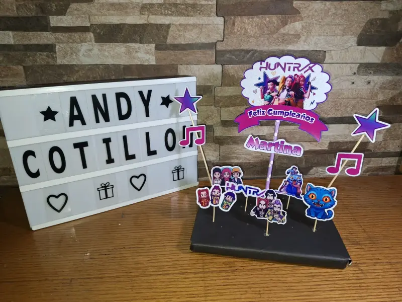 Set de Fiesta Infantil Personalizado con Temática Musical - 2