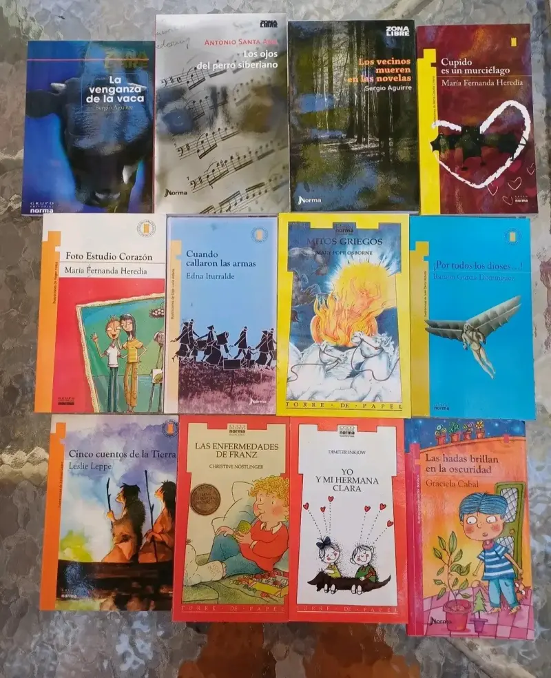Libros infantiles y juveniles de editorial Norma.
