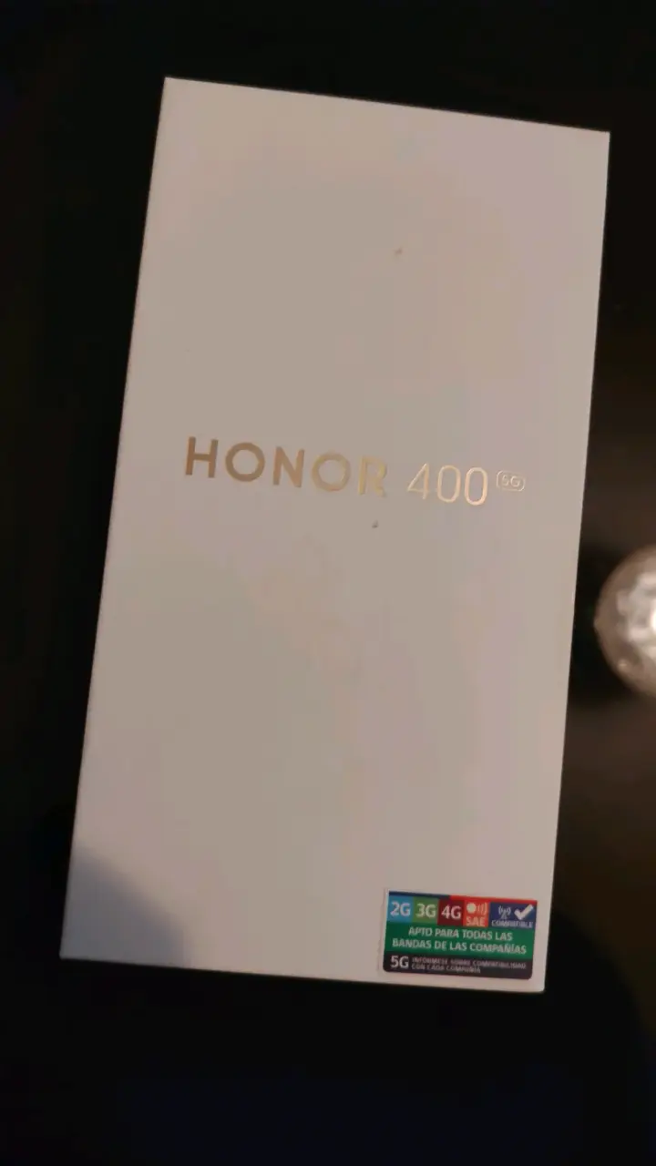 Smartphone Honor 400 5G con caja y accesorios - 1