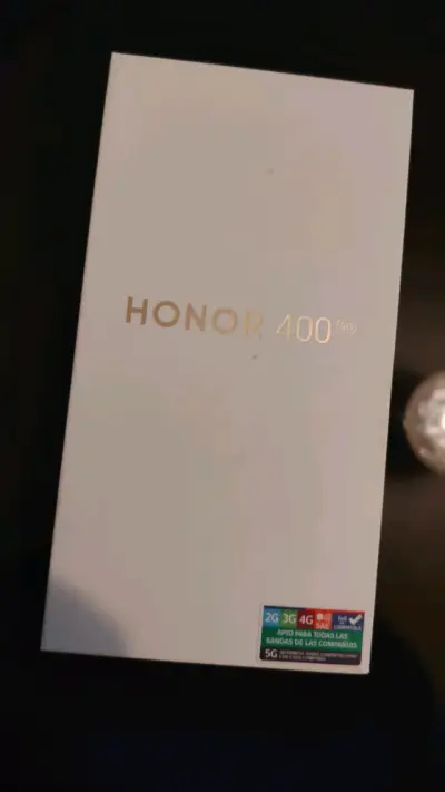 Smartphone Honor 400 5G con caja y accesorios - miniatura 1