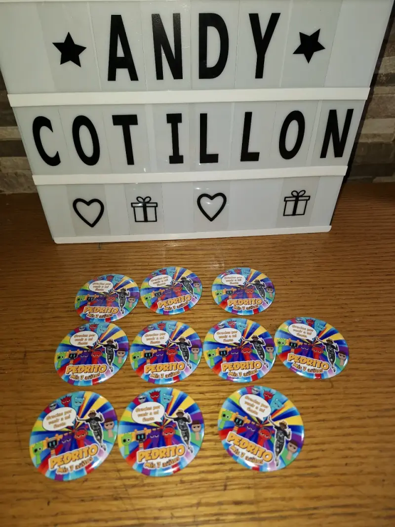 Chapas personalizadas para eventos y fiestas - 2