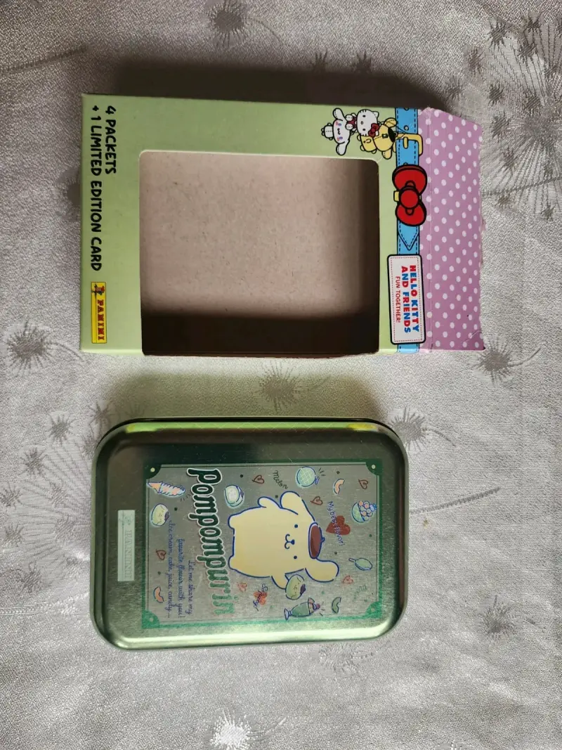 Lata Coleccionable Pompompurin con Tarjeta Edición Limitada - 5